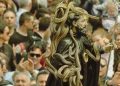 Schlangenfest, Festa dei Serpari, Cocullo, Abruzzen, Italien