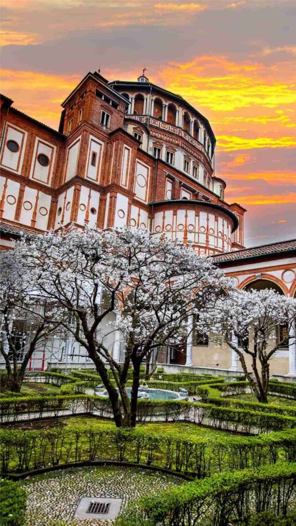 Santa Maria delle Grazie, Mailand, Italien (credits canvapro)