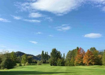 Asolo Golf Club – Blick über die Anlage am Fuß des Monte Grappa
