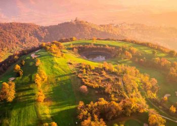 Golf Club Colli Berici in den Berici-Hügeln bei Vicenza, Venetien