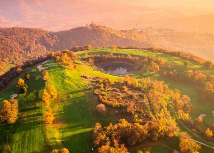 Golf Club Colli Berici in den Berici-Hügeln bei Vicenza, Venetien