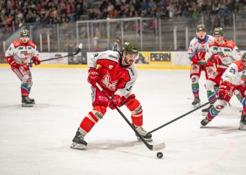 Themenbild zum Eishockey-Saisonauftakt des HCB Südtirol Alperia in Bozen.