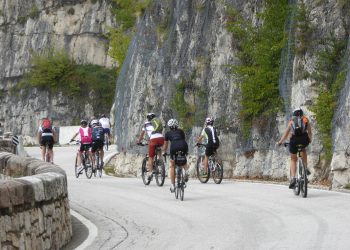 Landschaftsbild mit Bergstraße, die für Radfahrer gesperrt ist, im Kontext des Mendelradtags und klimafreundlicher Mobilität