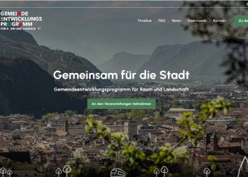 Bozen startet partizipative Phase für Stadtentwicklungsprogramm – Foto: Stadtgemeinde Bozen
