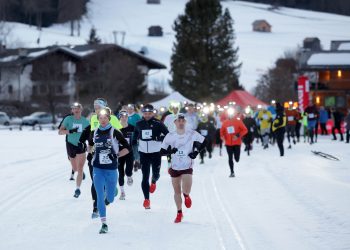 Themenbild zur Drei Zinnen Winter Night Run in Sexten, Pustertal, Südtirol