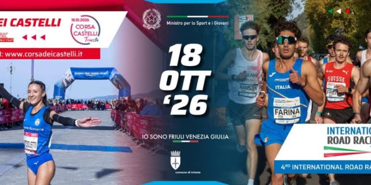 Themenbild zur Laufveranstaltung Corsa dei Castelli in Triest.