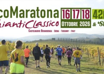 Ein Landschaftsbild der Chianti-Region, in der der EcoMaratona del Chianti Classico stattfindet.